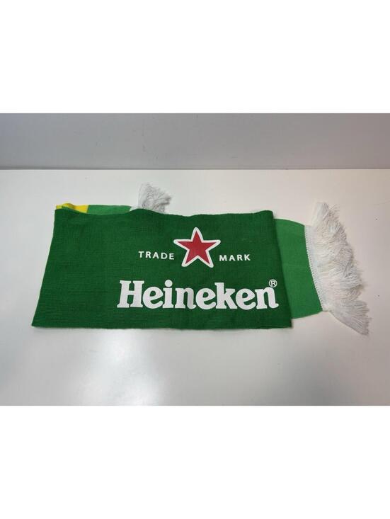 Other - Green & Yellow Heineken Scarf w/ White